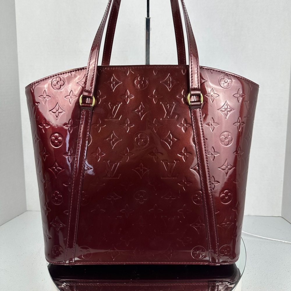Louis Vuitton Vernis Amarante tote in excellent condition - Picture 3 of 13